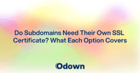 Do Subdomains Need Their Own SSL Certificate?