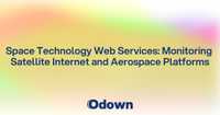 Space Technology Web Services: Monitoring Satellite Internet and Aerospace Platforms