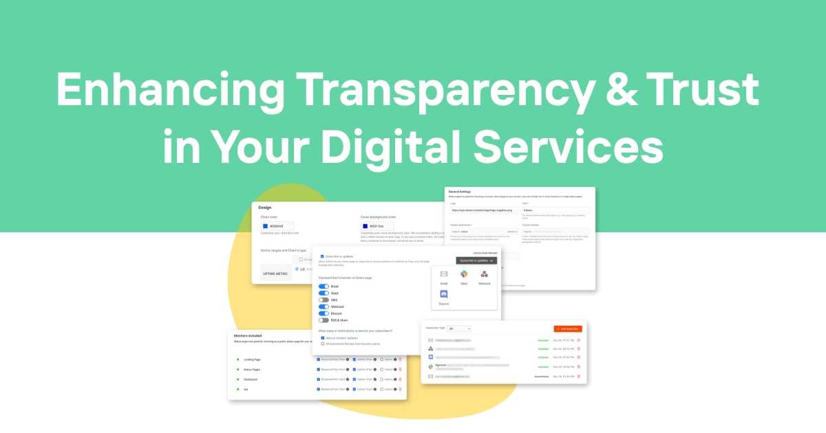 Odown Blog | Public Status Pages- Enhancing Transparency and Trust in ...
