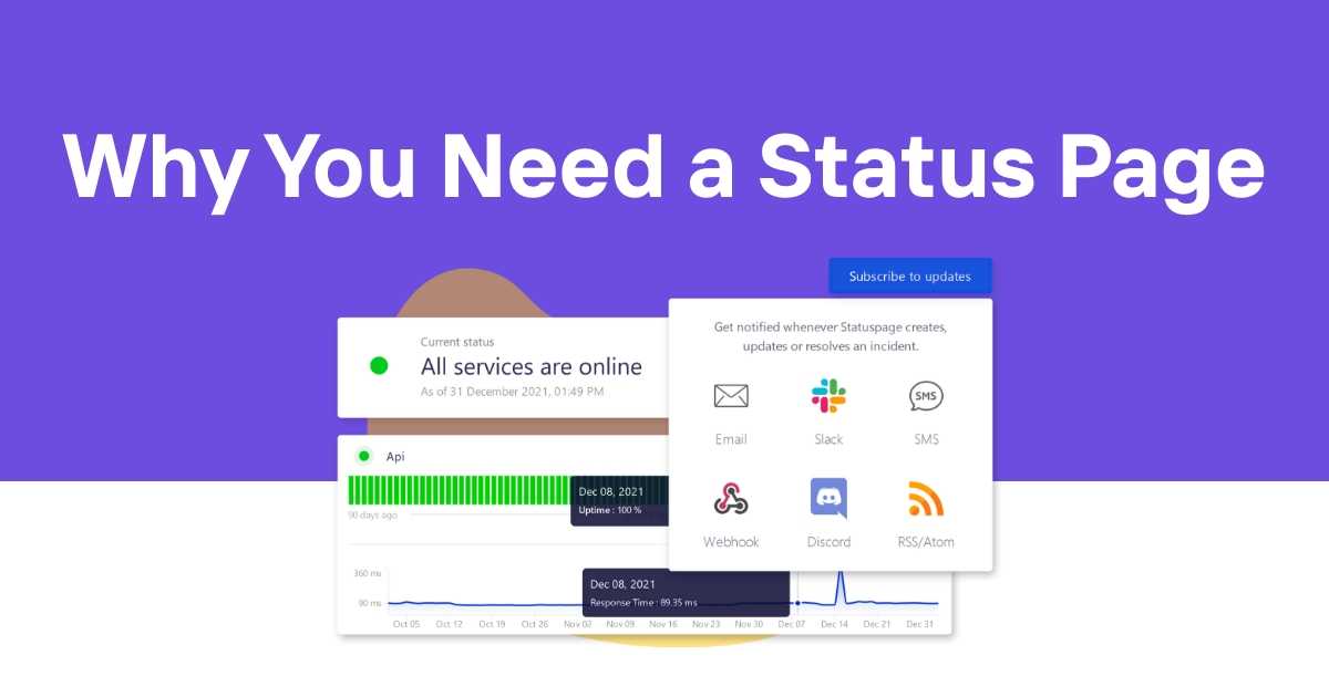 Odown Blog | Why You Need a Status Page