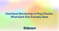 Heartbeat Monitoring vs Ping Checks